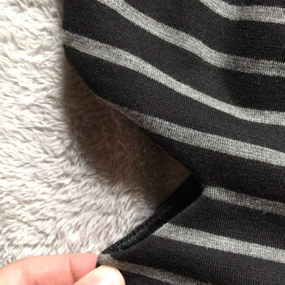 NWOT Forever 21 Side Slit Striped Dress - Picture 5 of 6